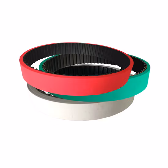 High Quality Industrial PU Power Motorcycle Drive Rubber Conveyor Timing Pk V Belt