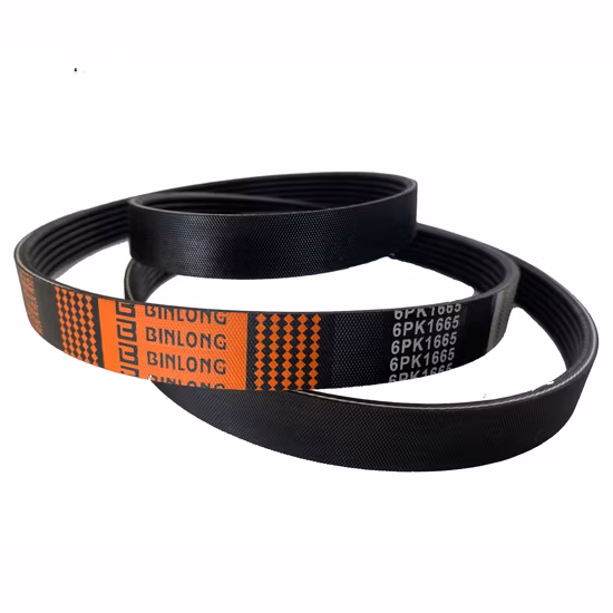 Double Sided Ribbed Poly V-Belts Ribbed Dpk Pk