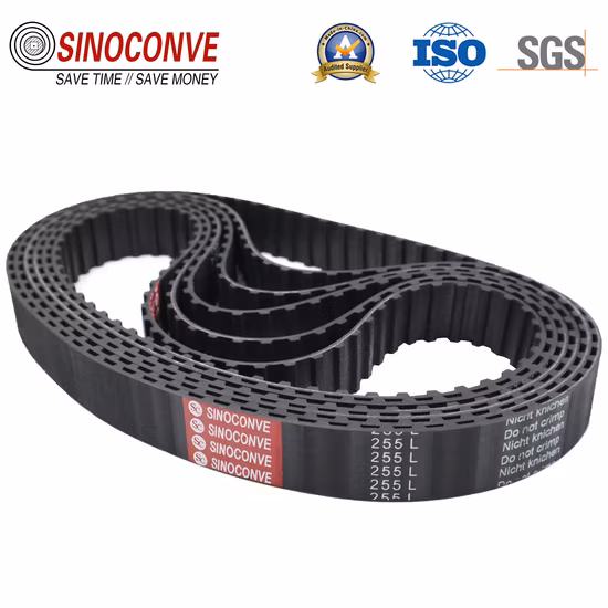 Rubber PVC Silicone PU Auto Motorcycle Transmission Parts Fan Conveyor Synchronous Tooth Drive Belt Timing V Belt