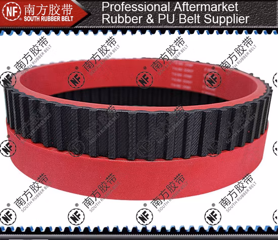 Wrapped Banded Industrial Rubber PVC PU Auto Motorcycle Transmission Parts Fan Conveyor Synchronous Tooth Drive Pk Timing Ribbed V Belt