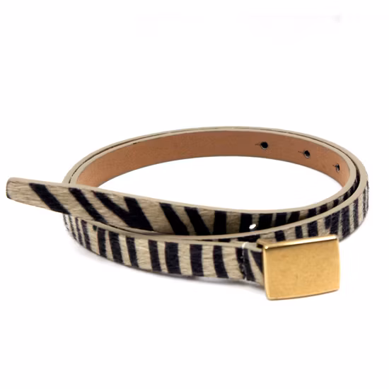 Slim Brand Design Fashion Accessories Lady′ S PU Belt with Gold Metal Accessories