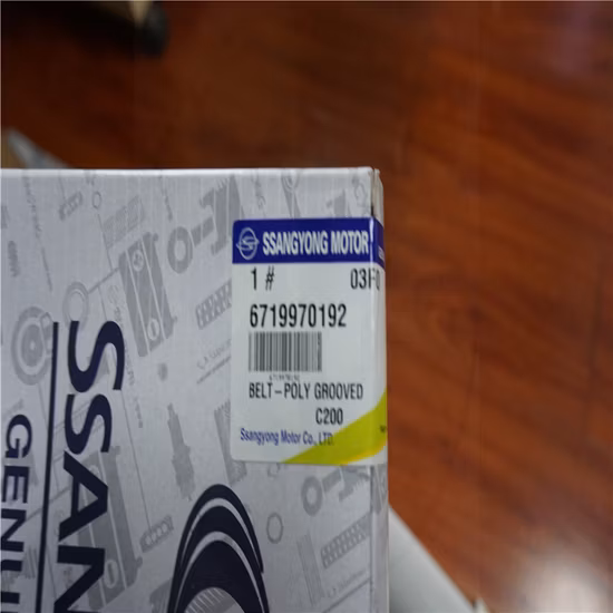 6719970192 Belt Assy V Ribbed Belt Poly Grooved of Ssangyong